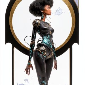 Apocalyptic Cyberpunk Graphic Novel Kindle – 200 Page Story-0