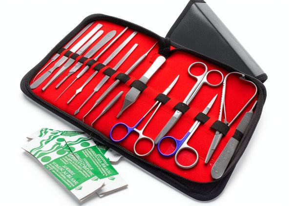 Premium A2ZSCILAB Veterinary Kit 44‑Piece Stainless Steel Set-0