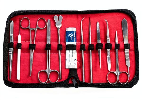 Student Dissecting Set 13-Piece Stainless Steel with Case Cynamed-7