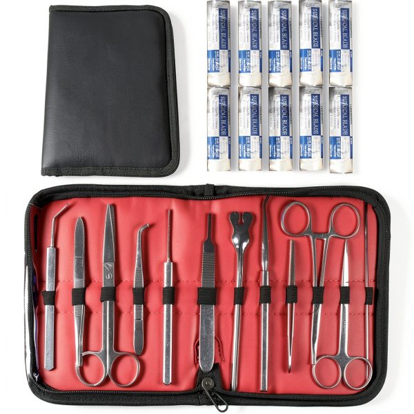 Dissection Kit 20 Pcs Stainless Steel Set by GEM Essentials-0