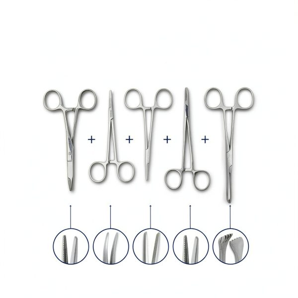 Dissecting Kit DEXSUR 160‑Piece Stainless Steel for Veterinary Use-2