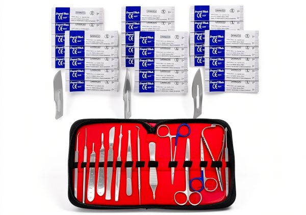 Premium A2ZSCILAB Veterinary Kit 44‑Piece Stainless Steel Set-1