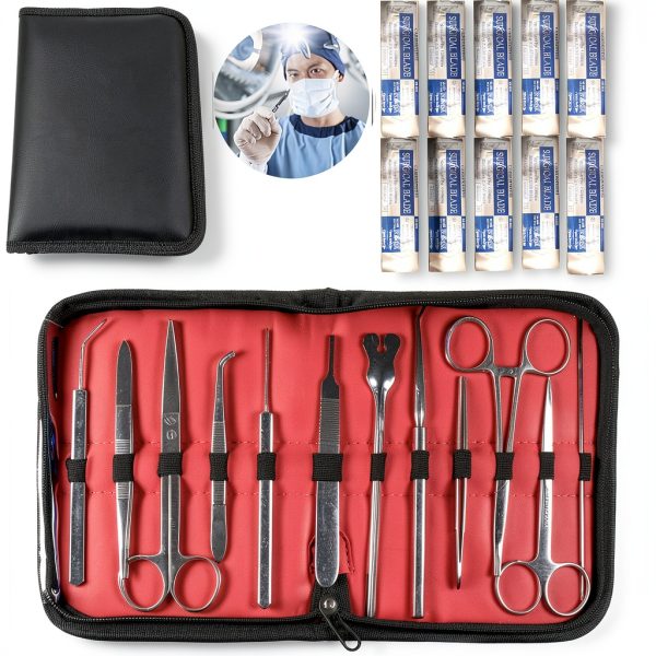 Dissection Kit 20 Pcs Stainless Steel Set by GEM Essentials-3