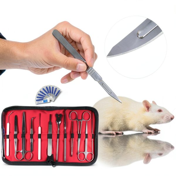 Dissection Kit 20 Pcs Stainless Steel Set by GEM Essentials-2
