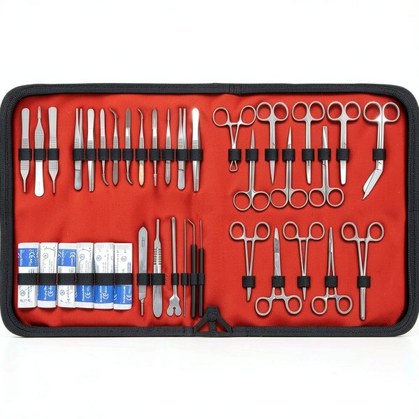 Dissecting Kit DEXSUR 160‑Piece Stainless Steel for Veterinary Use-0