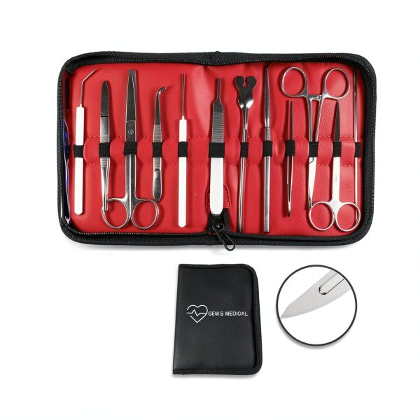 Dissection Kit 20 Pcs Stainless Steel Set by GEM Essentials-1