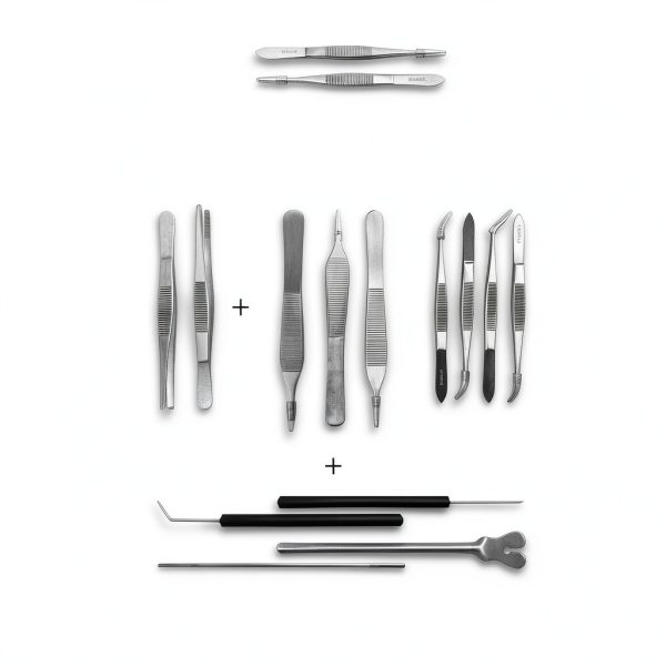 Dissecting Kit DEXSUR 160‑Piece Stainless Steel for Veterinary Use-3