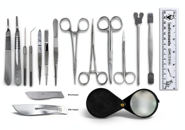 Dissection Kit DR Instruments DR78662 36‑Piece Stainless Steel Set-1
